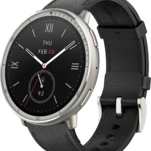 Amazfit Active 2 (Round) 44 mm GPS Premium Version Black Leather