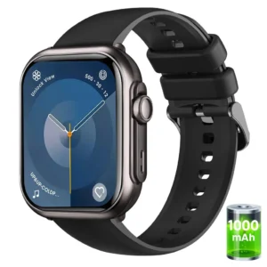 2026 1000mAh Battery Smartwatch for Men and Women, 1.83" AMOLED, Fitness Tracker, Heart Rate, SpO2, Sleep Monitor, 120+ Sports Modes, for Android & iOS – Gift Idea