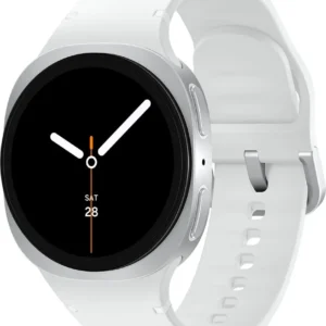 Samsung Galaxy Watch 8 3.3 cm (1.3") AMOLED 40 mm Digital 438 x 438 pixels Touchscreen 4G Silver Wi-Fi GPS (Satellite)
