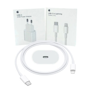 Apple 20w Usb-c Power Adapter + 1m Usb C To Lightning Cable – Originalverpackt
