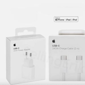 Apple 20W USB-C POWER ADAPTER + USB-C 240W TO LIGHTNING CABLE