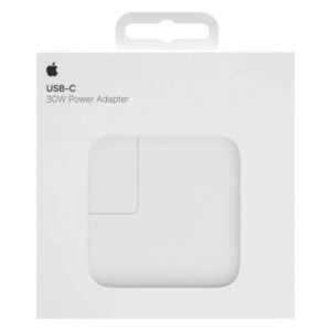 Apple USB-C Power Adapter 30 W – Schnellladegerät | USB-C, USB PD, Weiß (Originalverpackt)